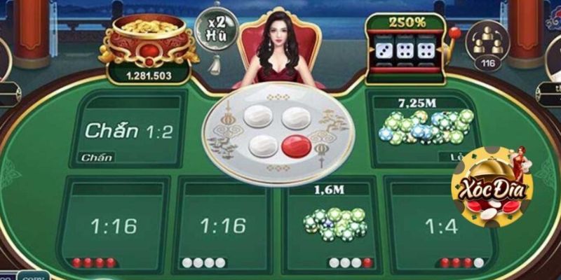 Những cửa cược phổ biến trong xóc đĩa